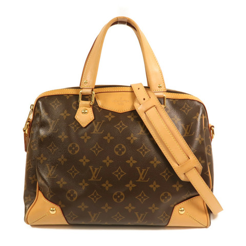 LOUIS VUITTON Monogram Retiro PM金扣手挽肩背兩用袋