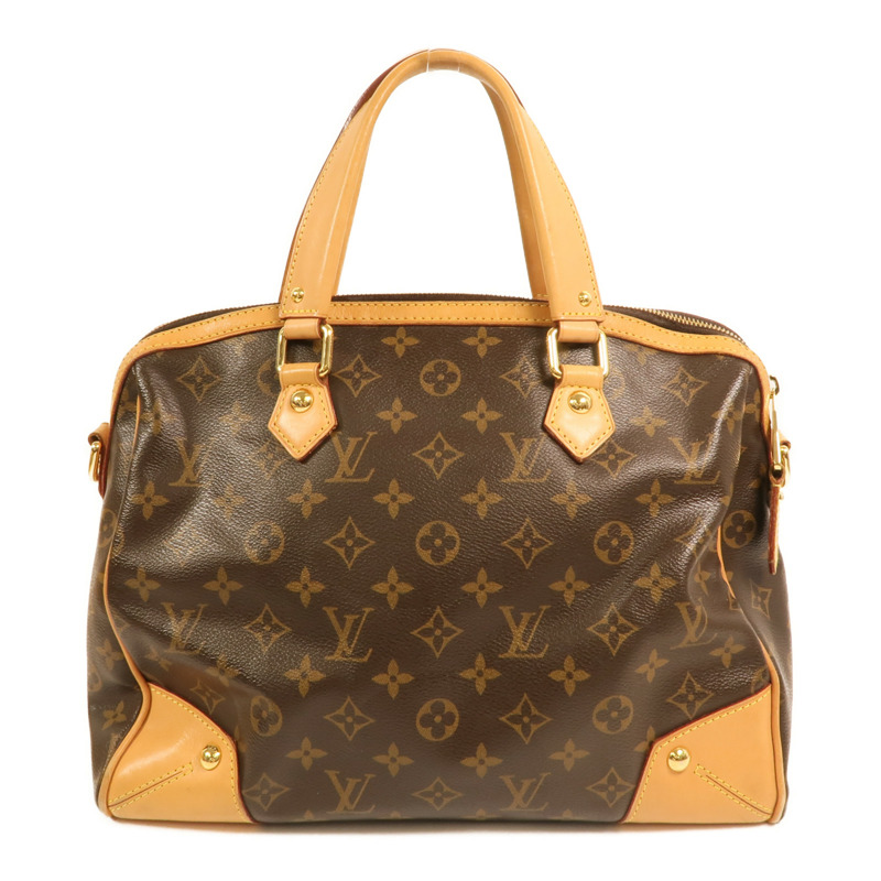 LOUIS VUITTON Monogram Retiro PM金扣手挽肩背兩用袋-1