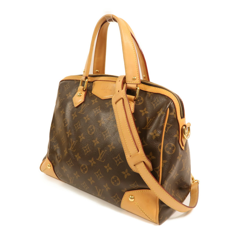 LOUIS VUITTON Monogram Retiro PM金扣手挽肩背兩用袋-2