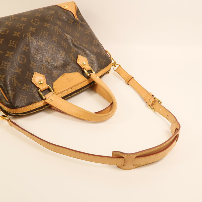 LOUIS VUITTON Monogram Retiro PM金扣手挽肩背兩用袋-7