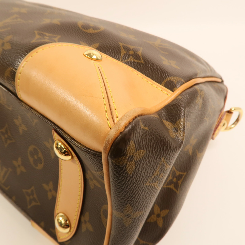 LOUIS VUITTON Monogram Retiro PM金扣手挽肩背兩用袋-12