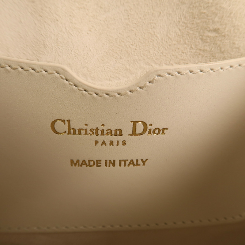 Dior 牛皮皮革Bobby Medium金扣肩背袋-5