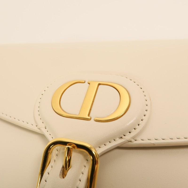 Dior 牛皮皮革Bobby Medium金扣肩背袋-8