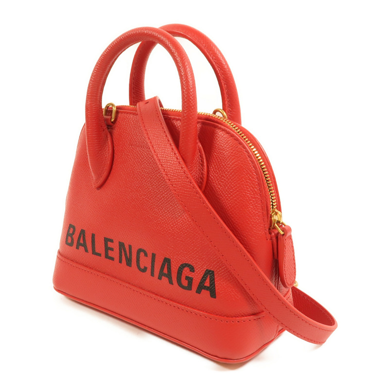 BALENCIAGA 牛皮皮革XXS Ville Top Handle Bag金扣手挽肩背兩用袋-2