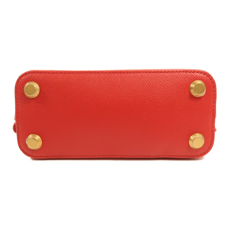 BALENCIAGA 牛皮皮革XXS Ville Top Handle Bag金扣手挽肩背兩用袋-3