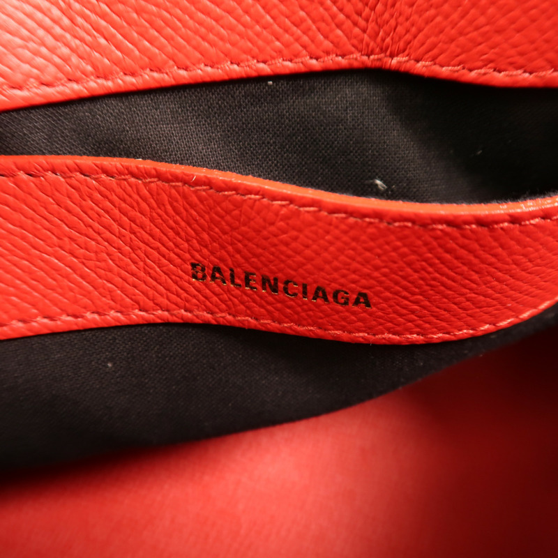 BALENCIAGA 牛皮皮革XXS Ville Top Handle Bag金扣手挽肩背兩用袋-5