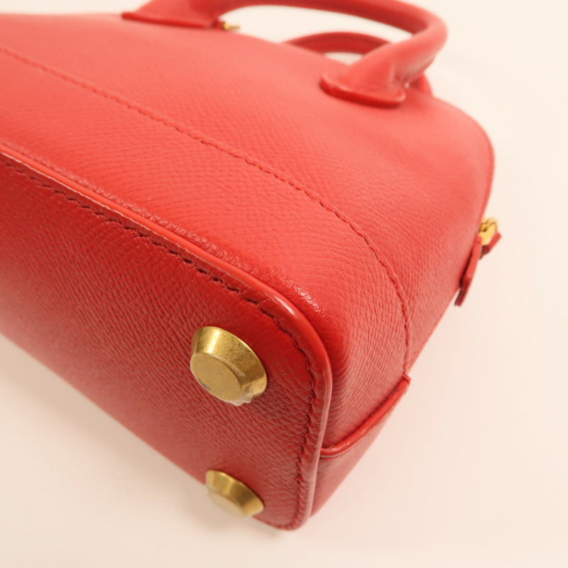 BALENCIAGA 牛皮皮革XXS Ville Top Handle Bag金扣手挽肩背兩用袋-13