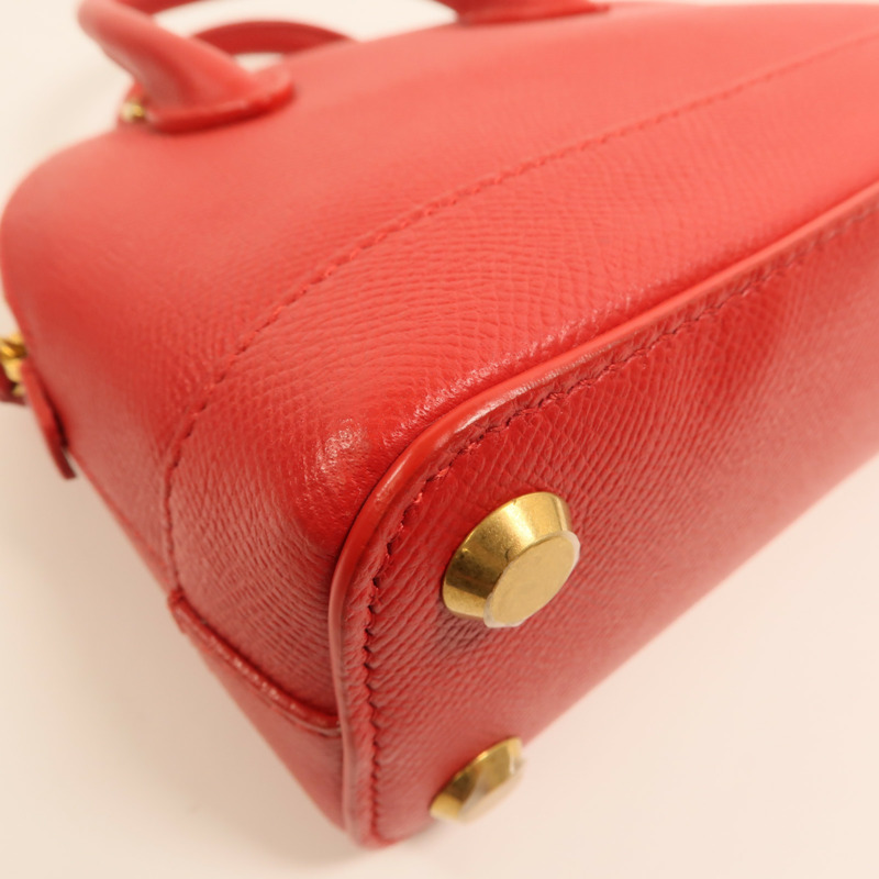BALENCIAGA 牛皮皮革XXS Ville Top Handle Bag金扣手挽肩背兩用袋-14