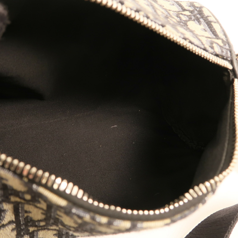Dior 帆布Roller Messenger Bag銀扣肩背袋-4