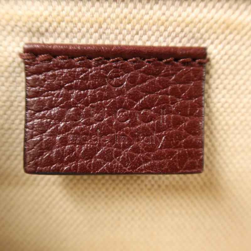 GUCCI 牛皮皮革Dionysus銀扣鏈帶肩背袋-6