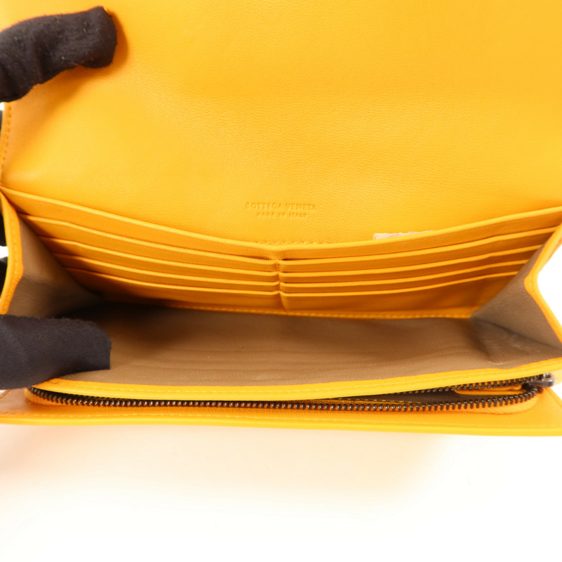 BOTTEGA VENETA 羊皮皮革Long Wallet長錢包-4