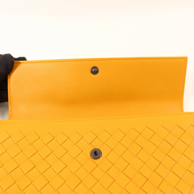 BOTTEGA VENETA 羊皮皮革Long Wallet長錢包-11