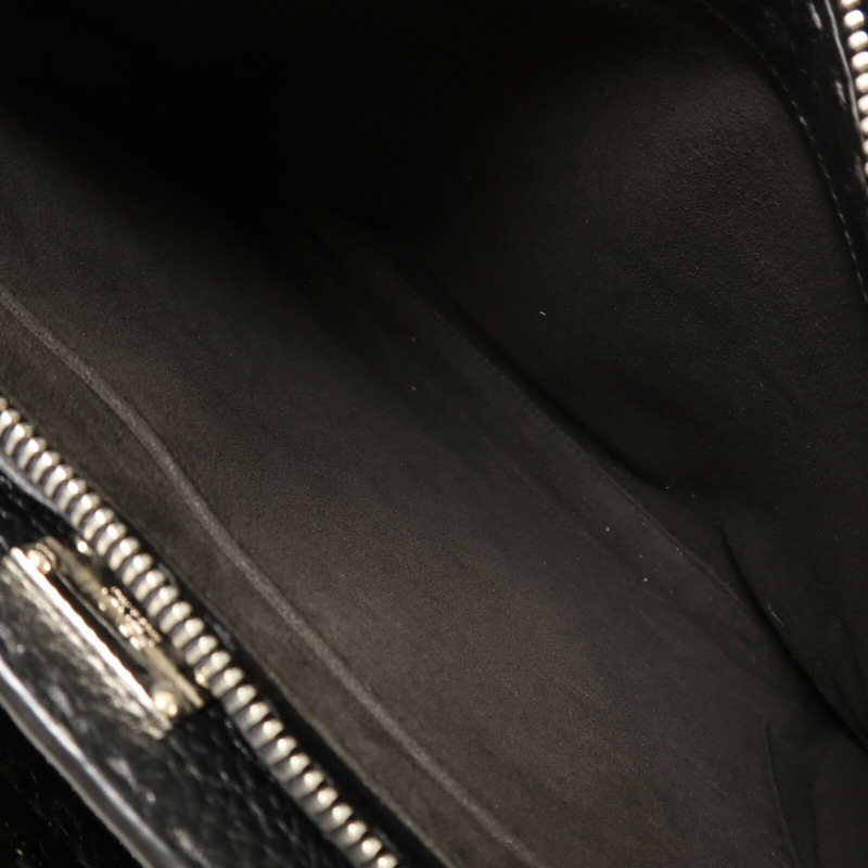 FENDI 牛皮皮革Peekaboo Utility銀扣手挽肩背兩用袋-5