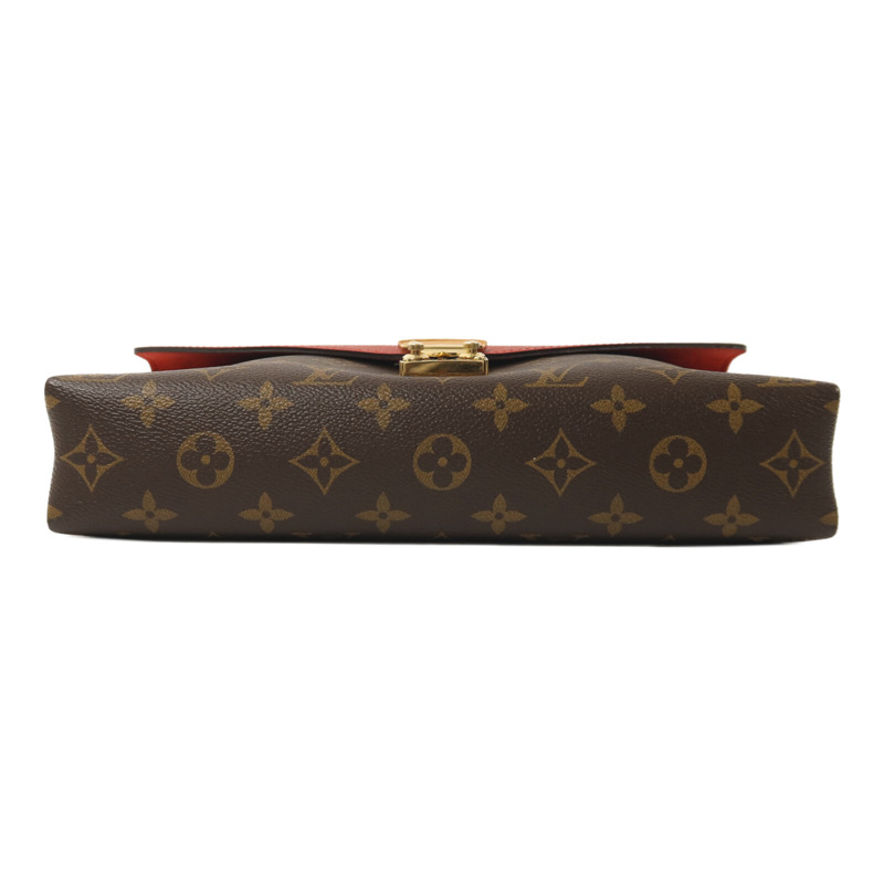 LOUIS VUITTON Monogram Pallas Chain Bag金扣鏈帶肩背袋-3