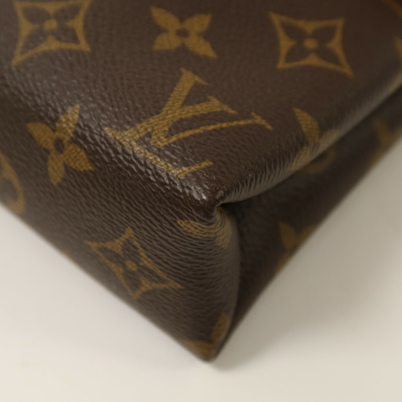 LOUIS VUITTON Monogram Pallas Chain Bag金扣鏈帶肩背袋-10