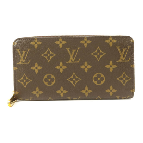 LOUIS VUITTON Monogram Zipper Long Wallet金扣長錢包
