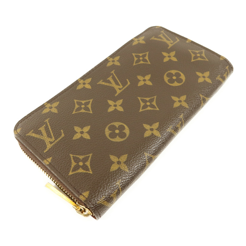 LOUIS VUITTON Monogram Zipper Long Wallet金扣長錢包-2
