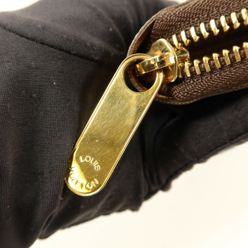 LOUIS VUITTON Monogram Zipper Long Wallet金扣長錢包-8