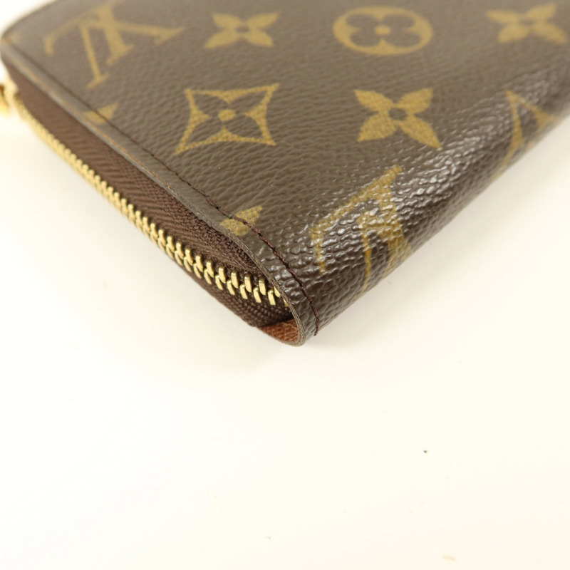 LOUIS VUITTON Monogram Zipper Long Wallet金扣長錢包-13