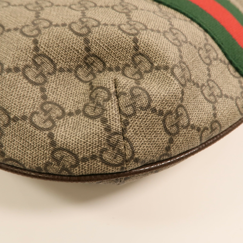 GUCCI 塗層帆布Ophidia GG Small金扣肩背袋-12