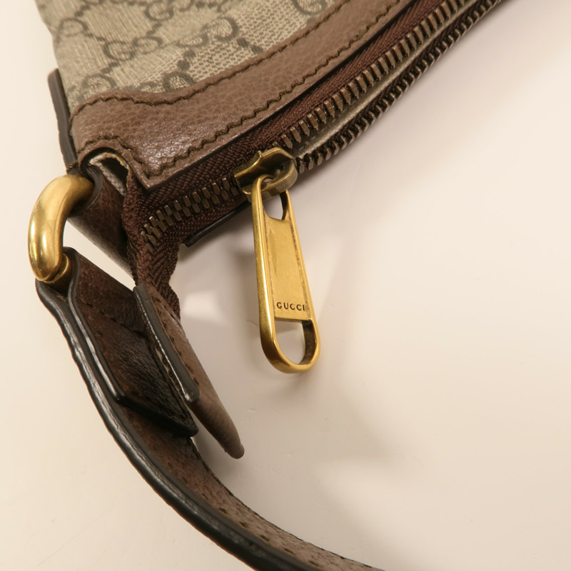 GUCCI 塗層帆布Ophidia GG Small金扣肩背袋-13