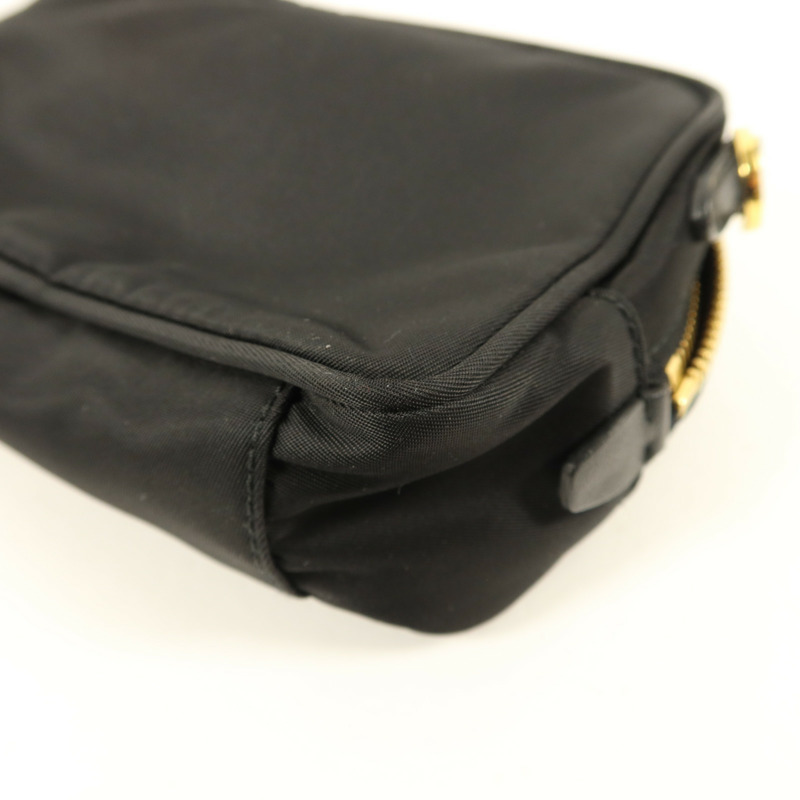 PRADA 尼龍Shoulder Bag金扣肩背袋-13