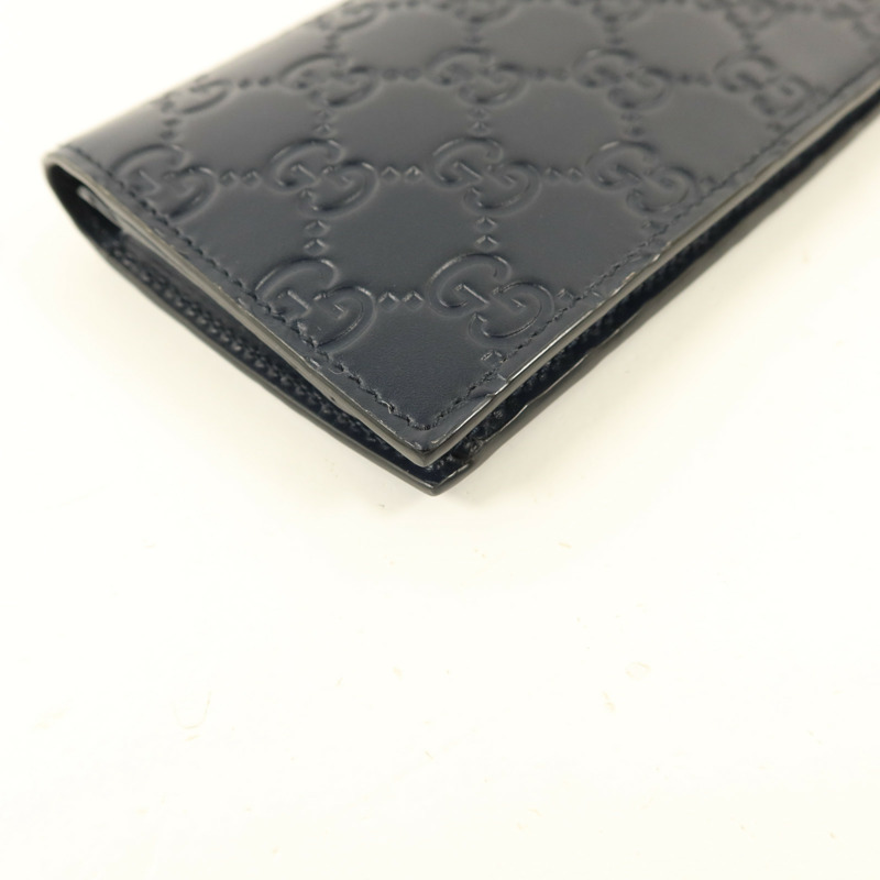 GUCCI 牛皮皮革Long Bifold Wallet長錢包-8