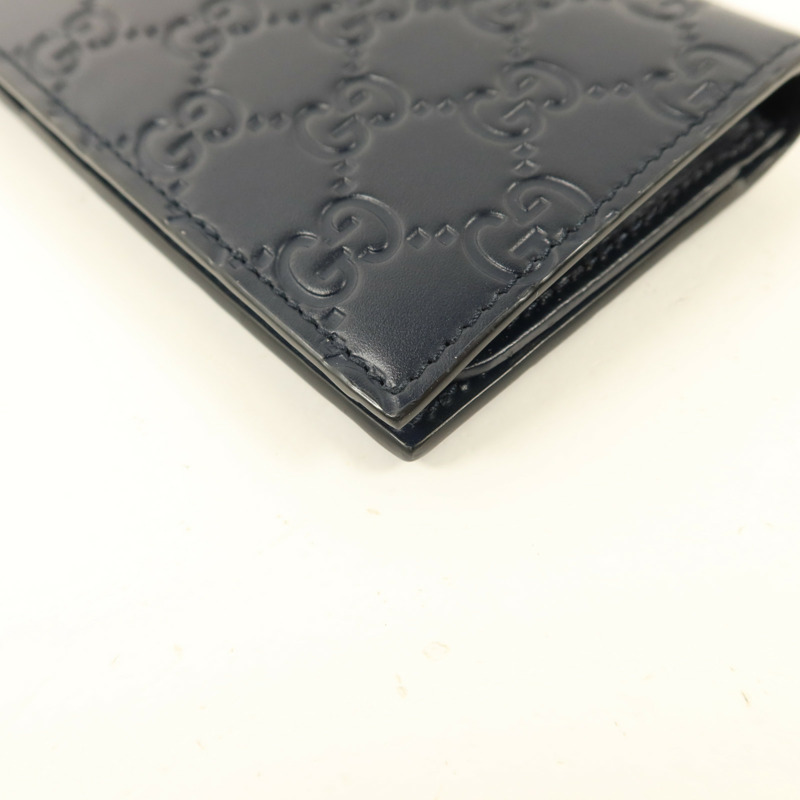 GUCCI 牛皮皮革Long Bifold Wallet長錢包-10