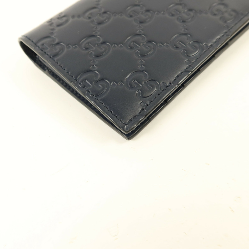 GUCCI 牛皮皮革Long Bifold Wallet長錢包-11