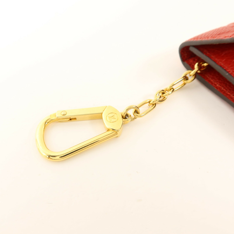 LOUIS VUITTON Monogram Empreinte Pochette Cure金扣零錢包-5