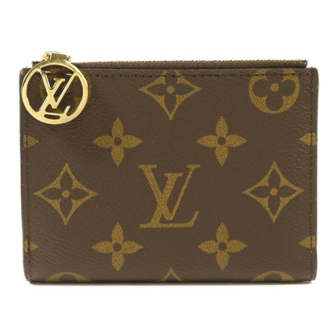 LOUIS VUITTON Monogram Lisa Wallet金扣錢包