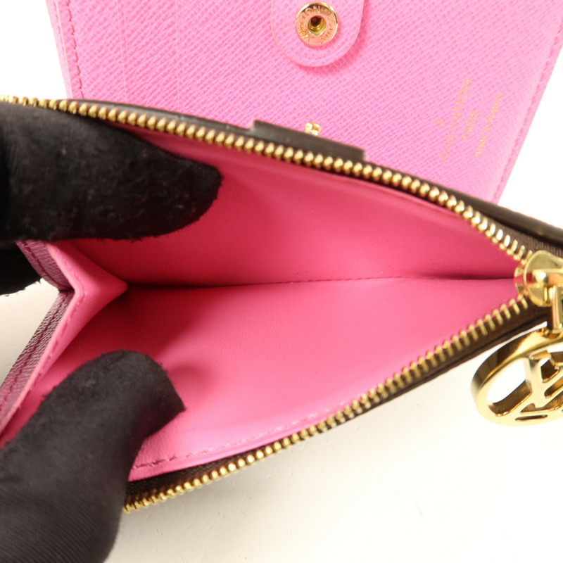 LOUIS VUITTON Monogram Lisa Wallet金扣錢包-6