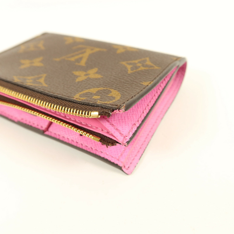 LOUIS VUITTON Monogram Lisa Wallet金扣錢包-12