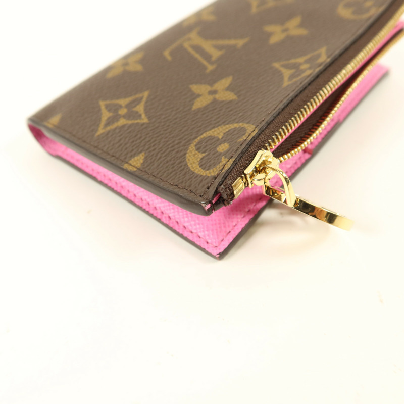 LOUIS VUITTON Monogram Lisa Wallet金扣錢包-13
