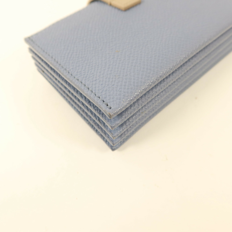 CELINE 牛皮皮革Card Case銀扣卡片套-13