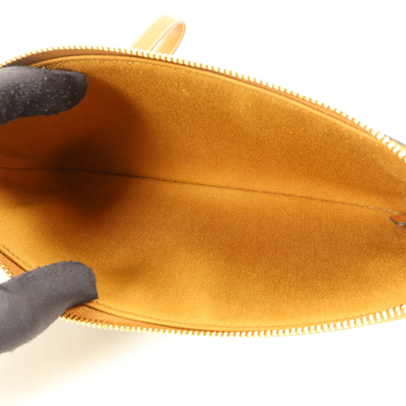 CELINE 塗層帆布Pouch金扣小袋-4