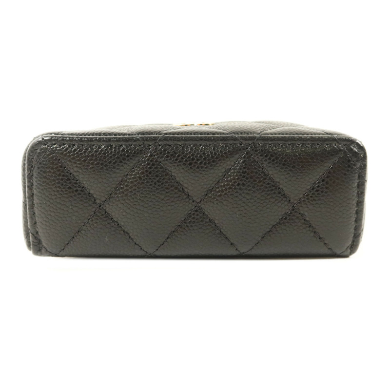 CHANEL 牛皮皮革Classic Mini Bag Charm金扣掛飾-3