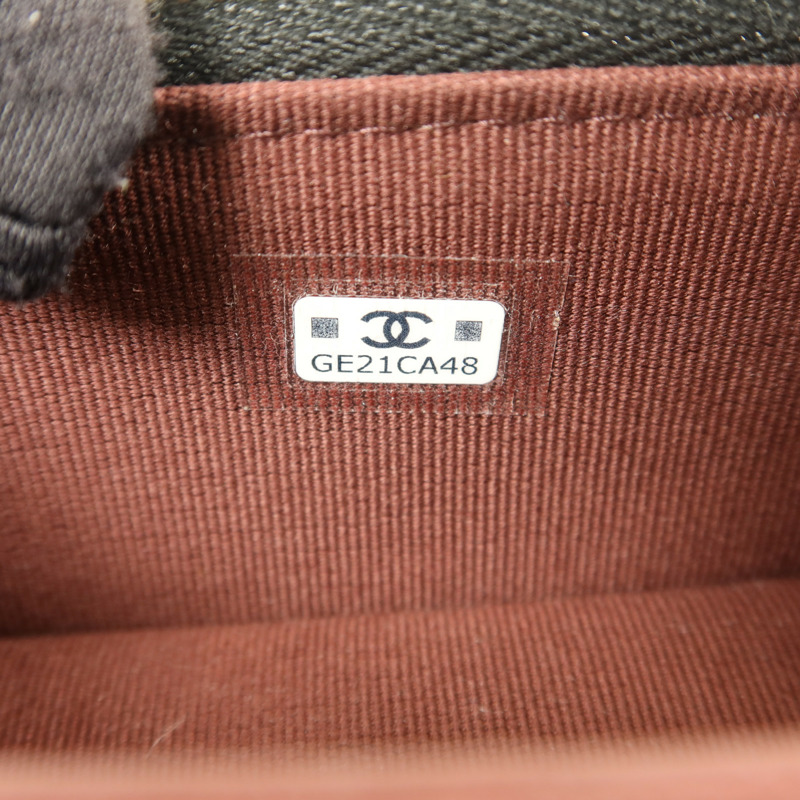CHANEL 牛皮皮革Classic Mini Bag Charm金扣掛飾-6