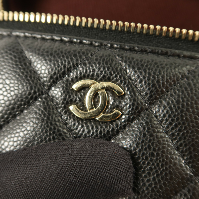 CHANEL 牛皮皮革Classic Mini Bag Charm金扣掛飾-8