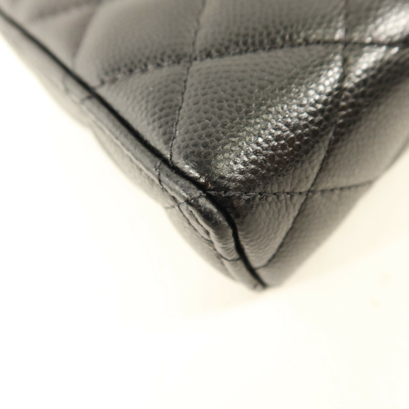 CHANEL 牛皮皮革Classic Mini Bag Charm金扣掛飾-15