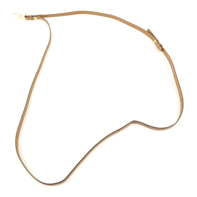 Delvaux 牛皮皮革Vagabond Adjustable Strap金扣肩帶-3