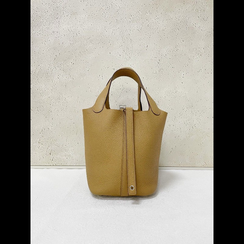 HERMES Picotin 18 菜籃子
餅乾色4B 銀扣-2