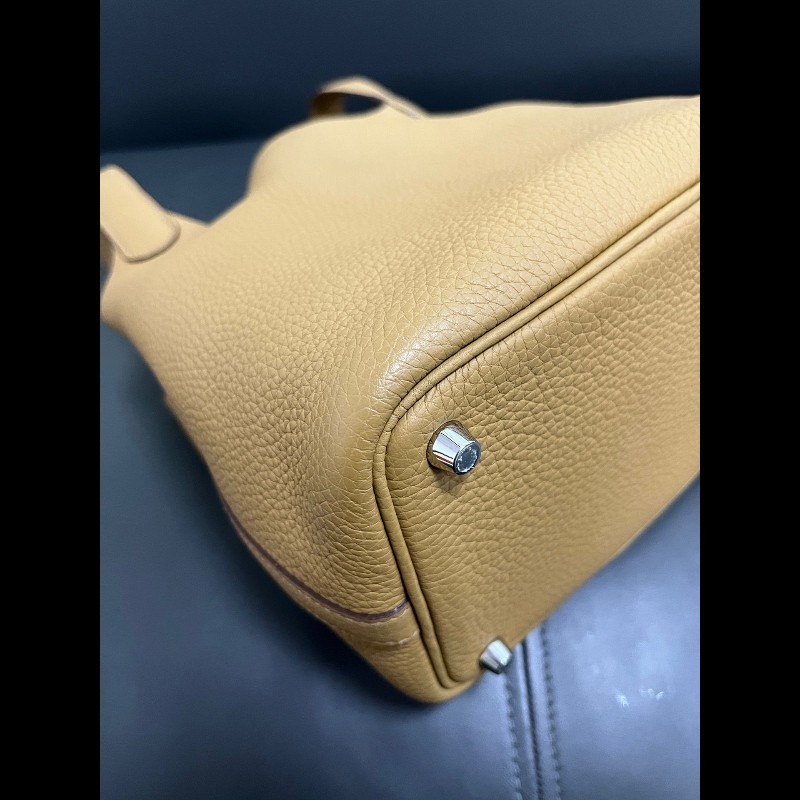 HERMES Picotin 18 菜籃子
餅乾色4B 銀扣-10