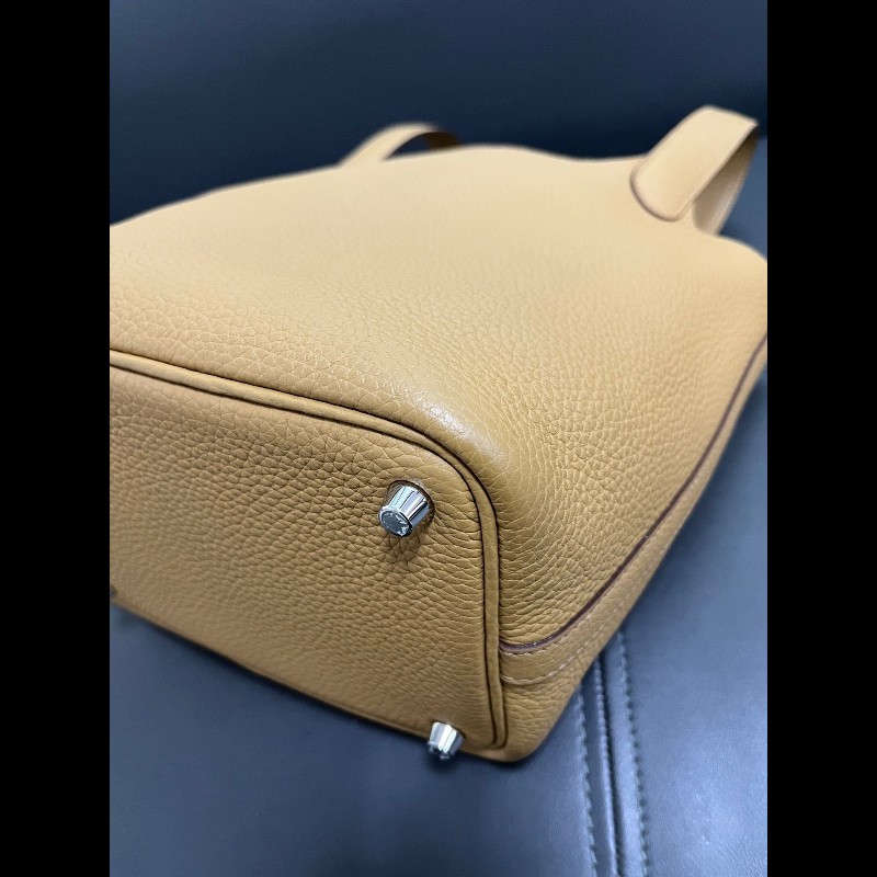 HERMES Picotin 18 菜籃子
餅乾色4B 銀扣-11