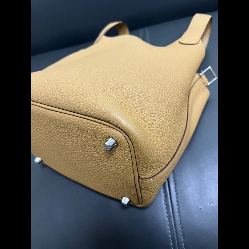 HERMES Picotin 18 菜籃子
餅乾色4B 銀扣-12