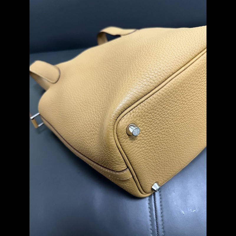 HERMES Picotin 18 菜籃子
餅乾色4B 銀扣-14