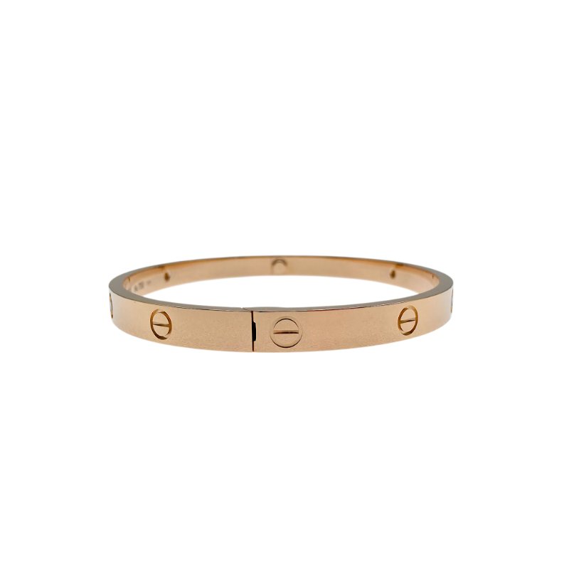 【新款🏵到貨】 卡地亞 Cartier LOVE四鑽中型版手鐲 Size18| 官方推荐店·折扣優惠-3
