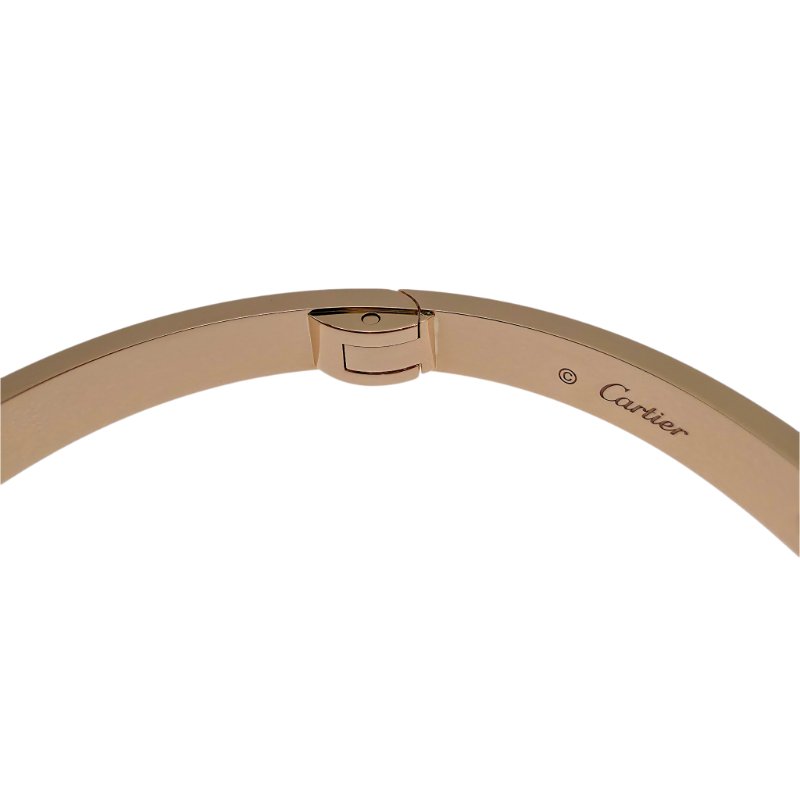 【新款🏵到貨】 卡地亞 Cartier LOVE四鑽中型版手鐲 Size18| 官方推荐店·折扣優惠-8