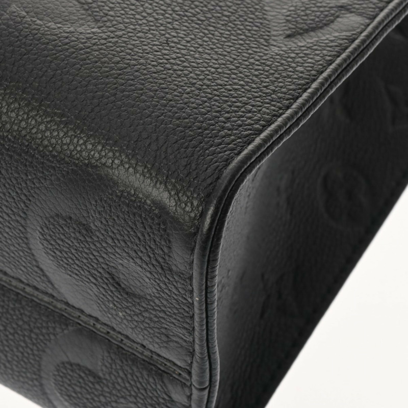 路易威登 (LOUIS VUITTON) Monogram Empreinte OnTheGo PM 2WAY Noir M45653 女士真皮手提包 A 級二手 Ginzo-6