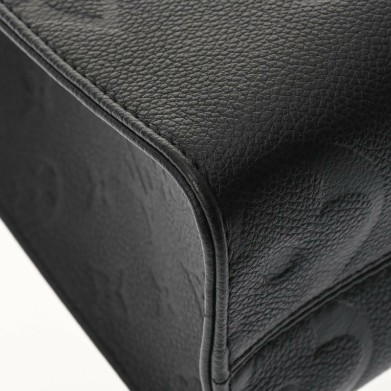路易威登 (LOUIS VUITTON) Monogram Empreinte OnTheGo PM 2WAY Noir M45653 女士真皮手提包 A 級二手 Ginzo-7
